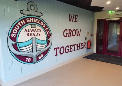 South Shields FC New Stand Fit Out